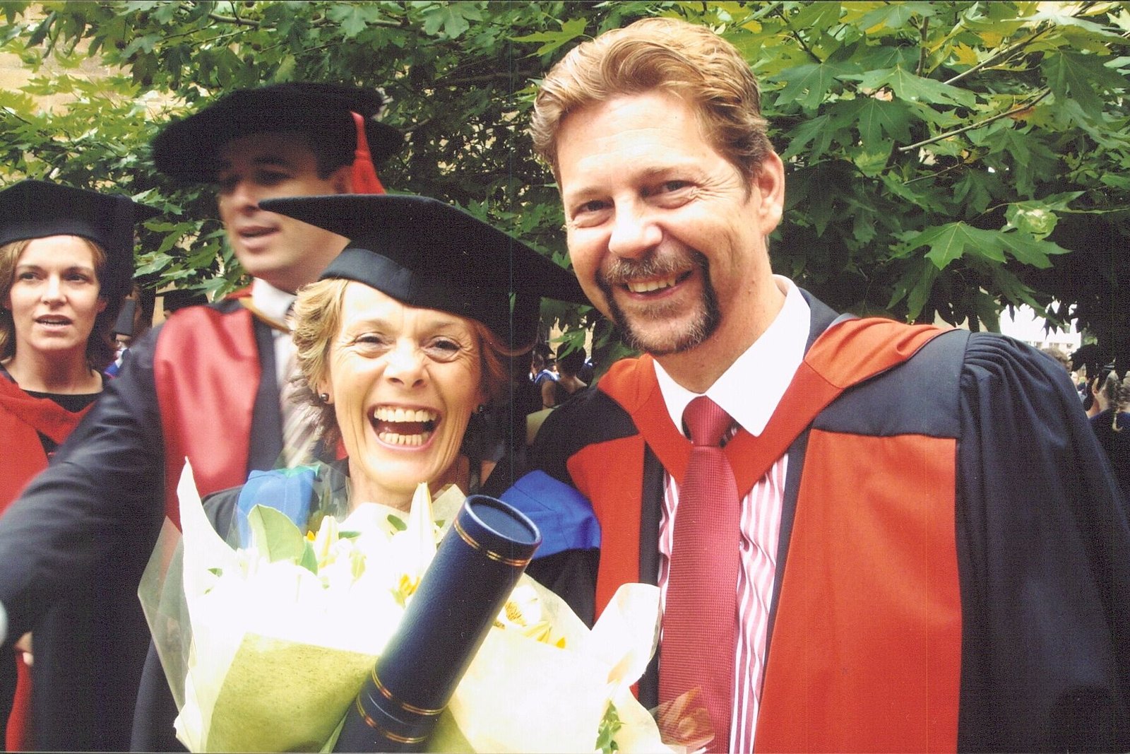 Janne Lindrum at her graduation