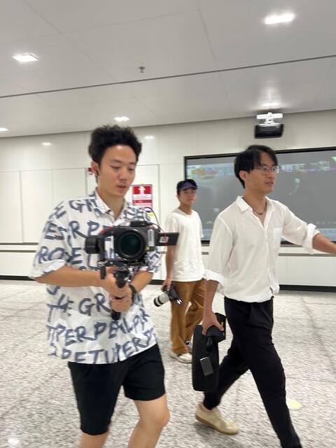 Filming in Shenzhen