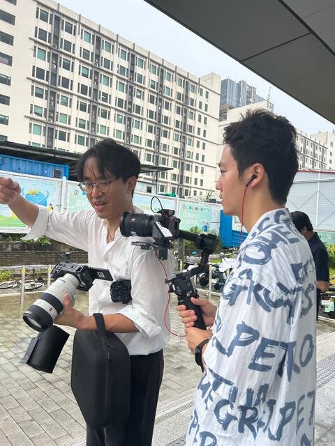 On location, Shenzhen